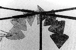 Illustration 9, Close up of the sieves in the Large Glass.