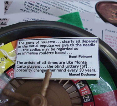 ...the blind lottery of posterity...; CLICK FOR NEXT IMAGE